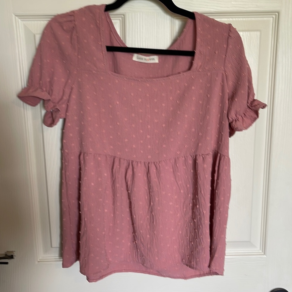 Lake Flower Rose Blouse. Size M.